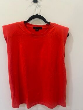 Sanctuary Red Sleeveless Muscle Tee